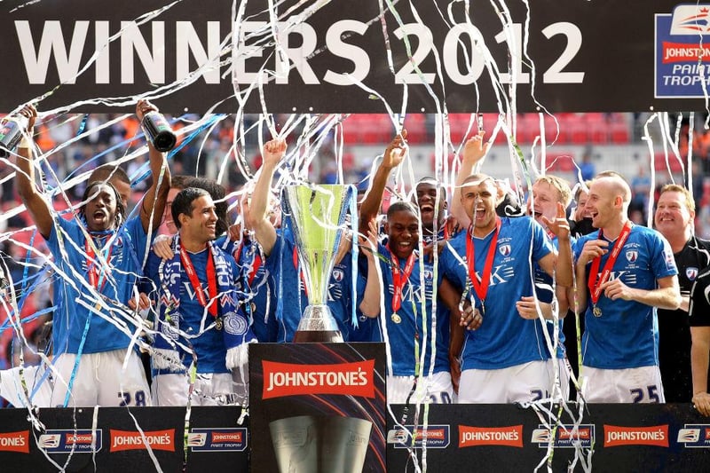 Another League Two side to have lifted the trophy, the win at Wembley kick-started a strong spell for Chesterfield - but they finished just outside the play-offs in the same season they won at Wembley.
