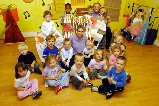 It's the second birthday of the nursery - and look at the celebrations in 2004.
