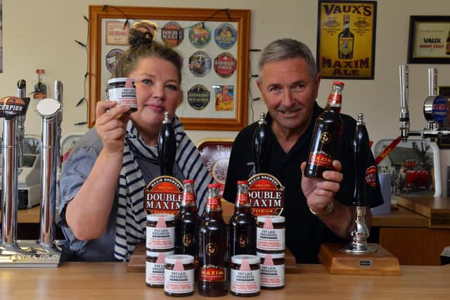 Fat Lass Preserves Bridget Deane has collaborated with Maxim Brewery owner Mark Anderson to make a double maxim chutney.