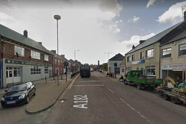 Emergency services are at a crash in High Street, Easington Lane .