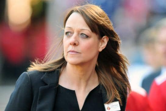 Louise Wanless, who spent 16 years with Sunderland AFC's media and communications department, pictured in 2013 as the club played Manchester United in the Barclays Premier League at the Stadium of Light.