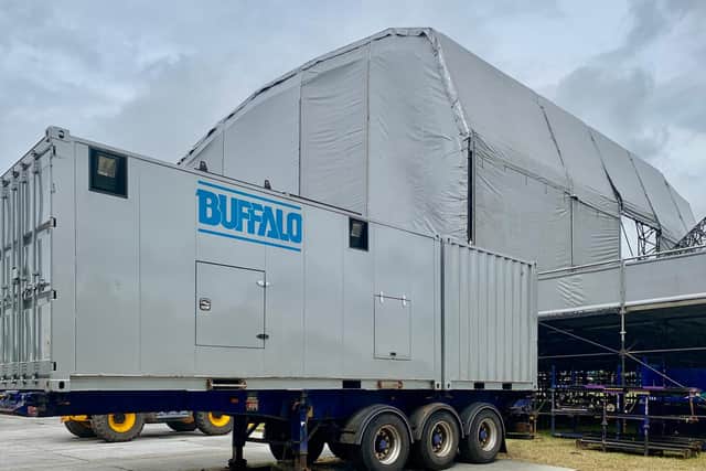 Buffalo provides power for festivals across the UK and Europe
