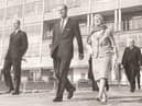 The Duke of Edinburgh visited the University's City Campus in 1964.