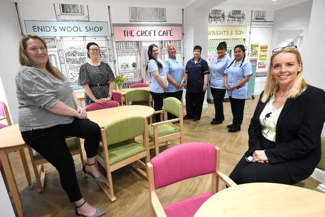 Staff at The Croft Care Home are ready to welcome back residents following a huge fire.