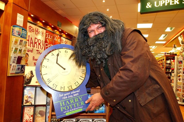 Steve Robinson got dressed up to count down to the launch of the new Harry Potter book at Ottakers in 2005. To celebrate National Bookshop Day , make sure you pencil the date in your diary. It is on October 1.