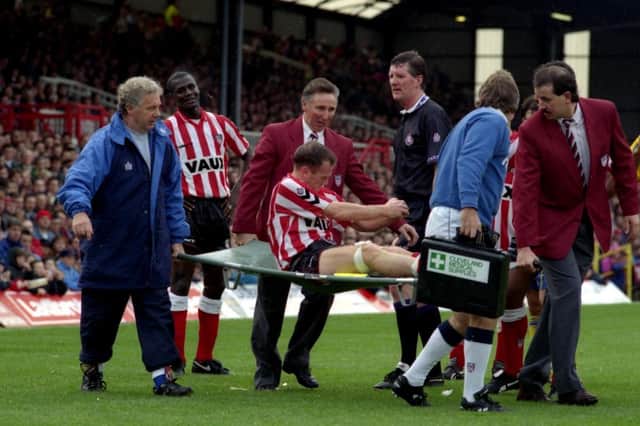 John Kay's last game for Sunderland in 1993.