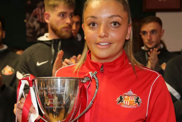 Keira Ramshaw was voted player of the season by fans last year