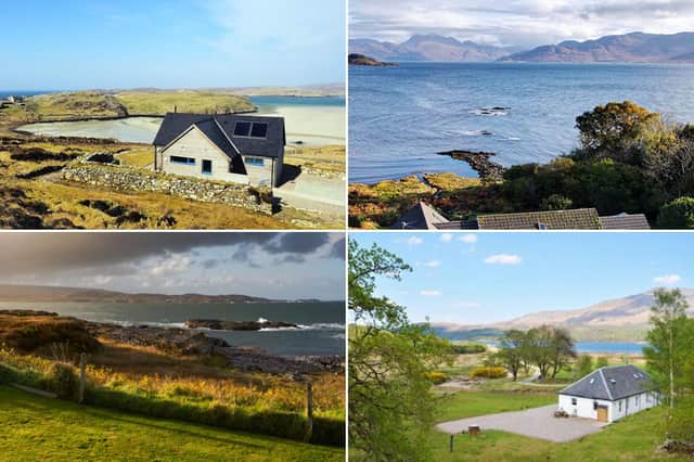 Check out these eye-catching 11 Scottish Island rentals.