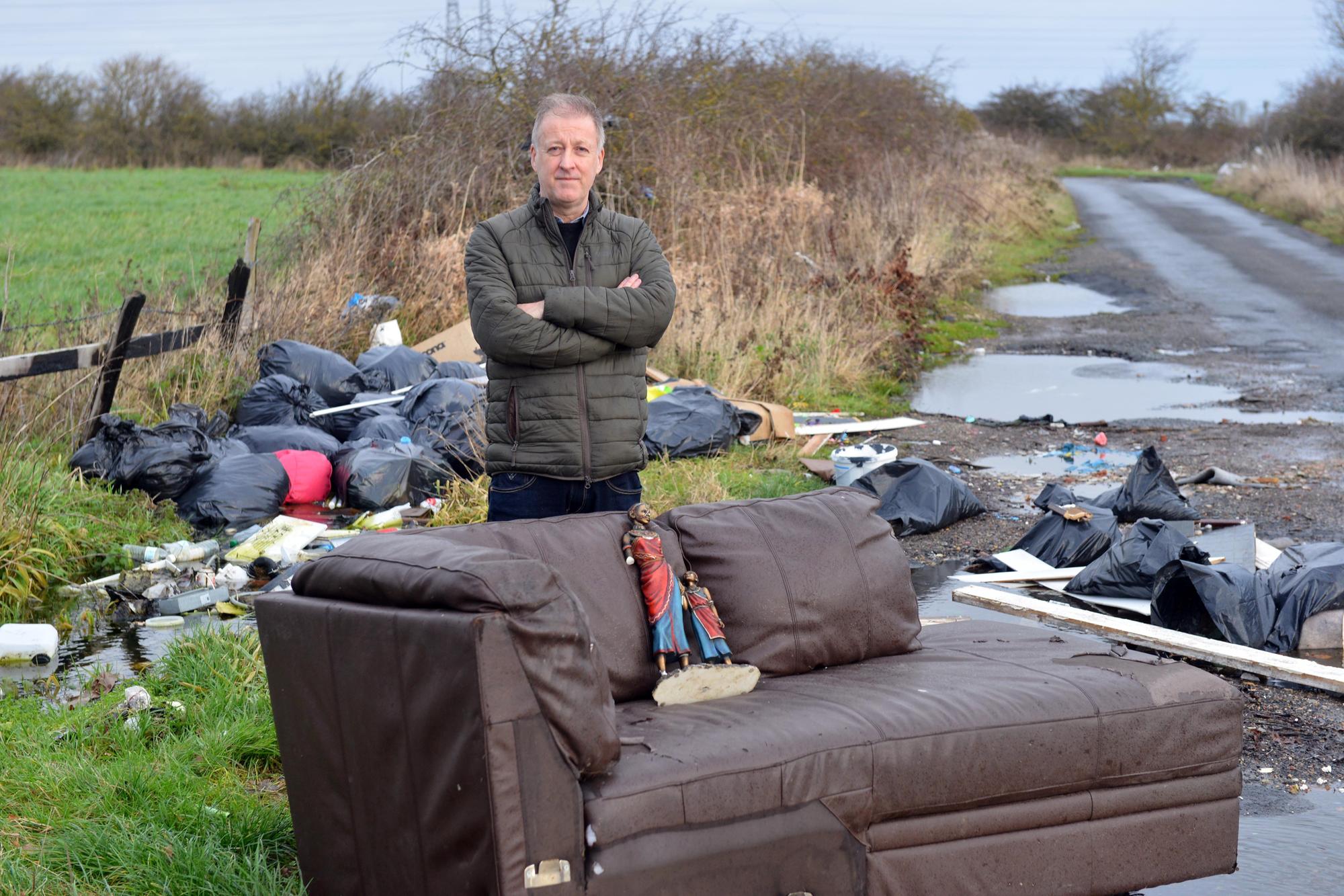 Shocking pictures show 'industrial scale' fly-tipping in South Tyneside