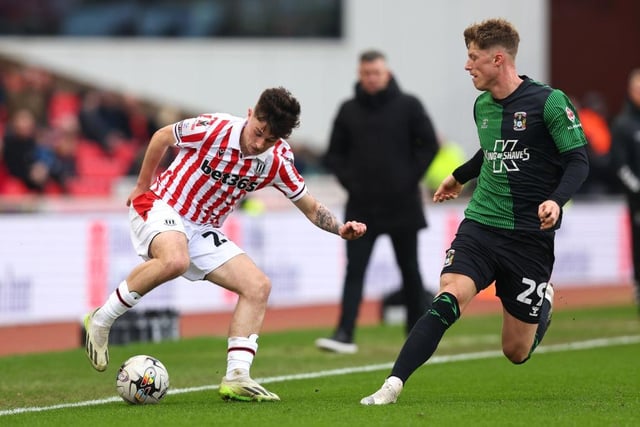 During his loan spell at Plymouth, Cundle registered two assists from central midfield during Argyle’s 2-0 win over Sunderland in November. The 21-year-old remains contracted to Wolves and is still a player who has proved himself in the Championship, even if he hasn’t reached the same heights since joining Stoke on loan in January.