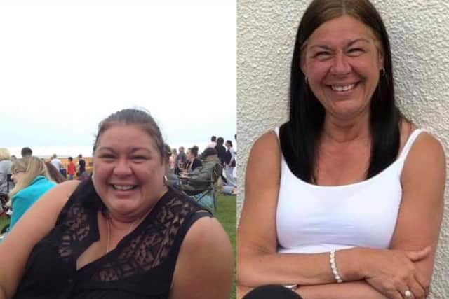 Tracy has now lost 8st 11lbs.