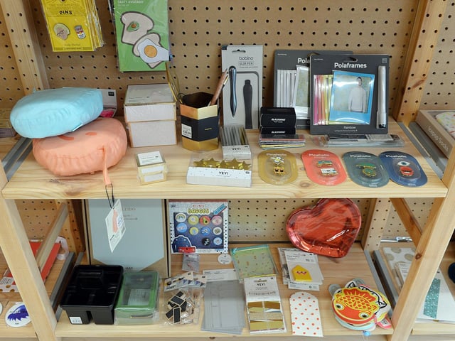 Fred Aldous sells thousands of products.