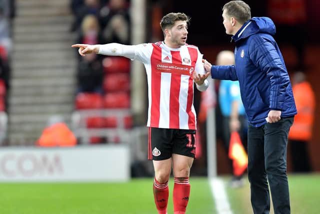 Lynden Gooch is a minor doubt for Sunderland's clash with Coventry on Sunday