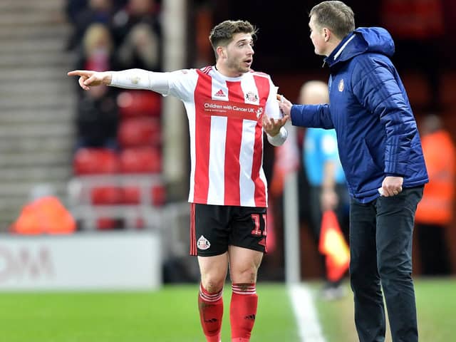Lynden Gooch is a minor doubt for Sunderland's clash with Coventry on Sunday