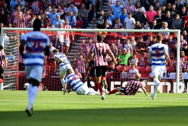 Alex Pritchard played a key role in Sunderland's second goal against QPR. Picture by FRANK REID