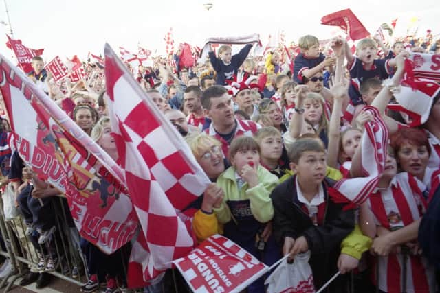 Around 150,000 fans turned out for the SAFC Championship parade in 1999. Were you there?