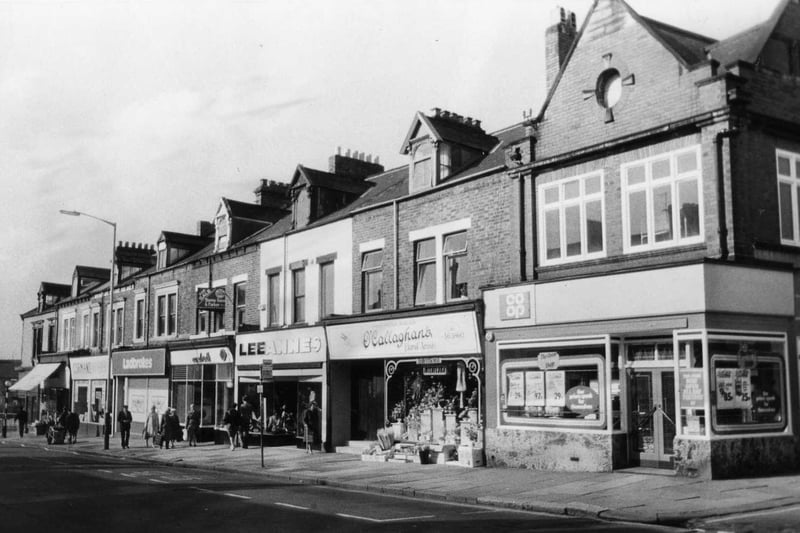 O Callaghans and more in Dean Road in October 1984.