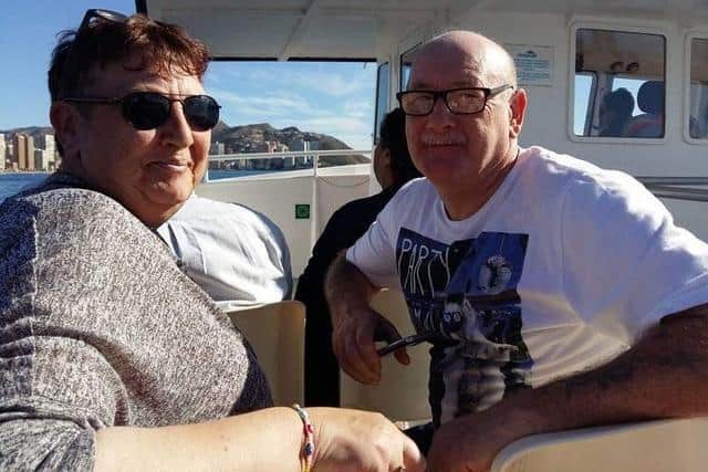 Joe was on holiday with his wife Eva celebrating their 40th wedding anniversary when he began to develop symptoms.