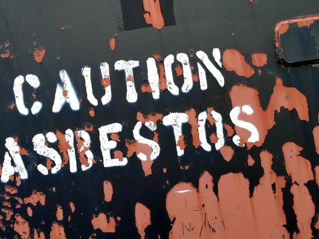Asbestos is still an issue in some schools.