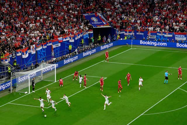 Three Sunderland football fans were banned from matches following disorder prior to England European Championship match against Serbia in 2024.