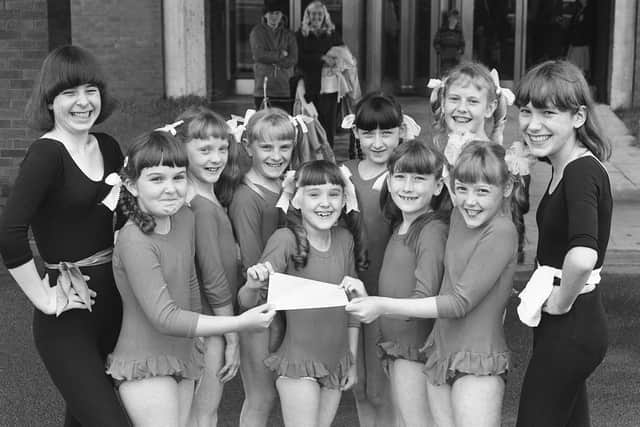 The Rosslyn Babes raised £465.00 for the Echo Laser Appeal in 1980.