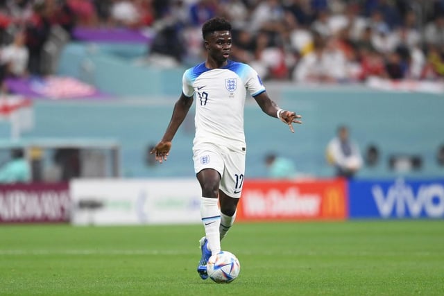 Saka started England’s first two group games but was rested against Wales as Phil Foden was given the opportunity to start. The Arsenal man bagged a goal against Iran and is reportedly set to start against Senegal.
