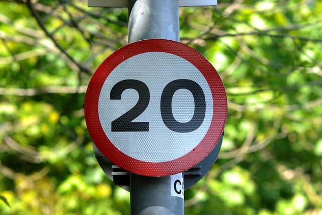 Speed limits have been reduced, and measures put in place to 'help' drivers stick to the limits in some areas.