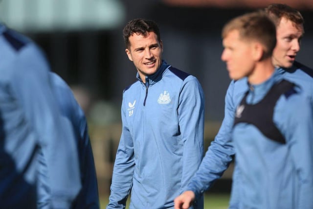 Manquillo hasn't been in Newcastle's matchday squad since October while recovering from a a groin injury.