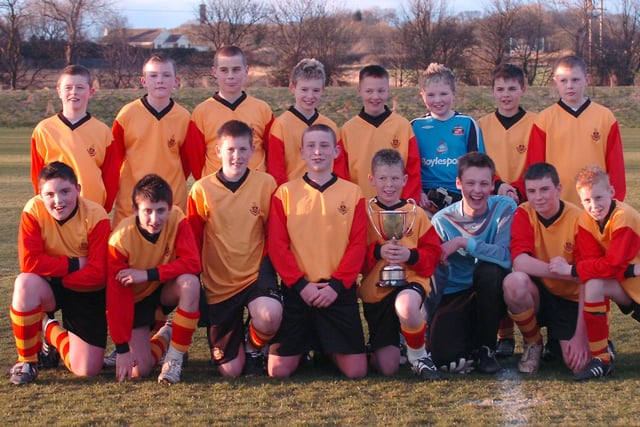 Southmoor School Year 8s won the City Cup with a 4-0 win against Sandhill View in the final at the Academy of Light in 2009.