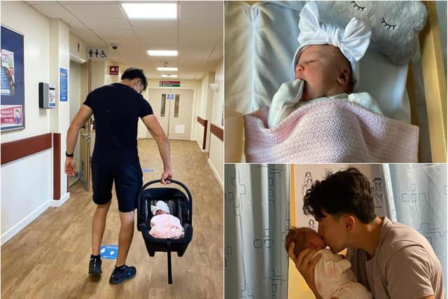 Sunderland star Luke O'Nien has announced the birth of his daughter. Photo: Luke O'Nien Instagram.
