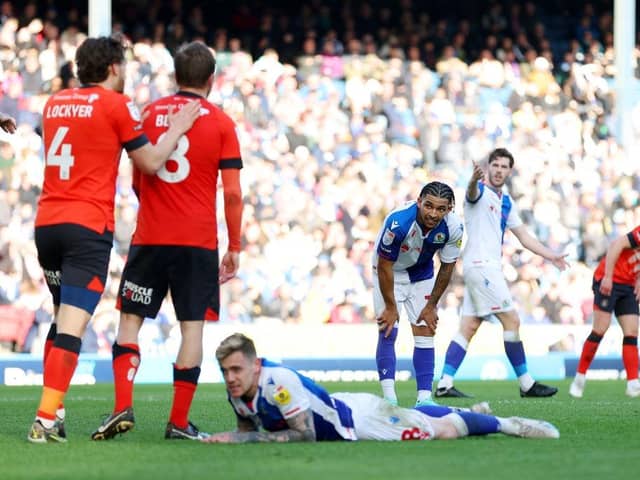 Blackburn Rovers drew 1-1 against Luton on Monday. (Photo by Jan Kruger/Getty Images)