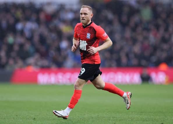 Alex Pritchard playing for Birmingham City. (Photo by Alex Livesey/Getty Images)