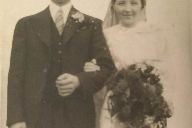 Emma and Bobby were married in August 1937.