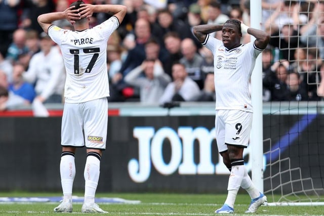 Swansea will have felt they should have taken all three points despite falling a goal behind in a 1-1 draw at Rotherham. Defender Harry Darling scored a cracking equaliser before striker Michael Obafemi failed to convert when presented with an open goal.