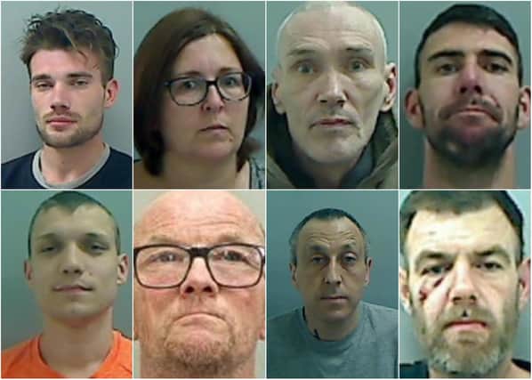 Just some of the Hartlepool criminals who received lengthy prison sentences during 2020.