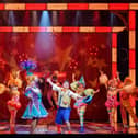Chris Hayward and Danny Adams take centre stage at the Theatre Royal pantomime. Picture: Newcastle Theatre Royal/Crossroads Pantomimes.