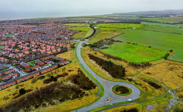 The route of the new road
