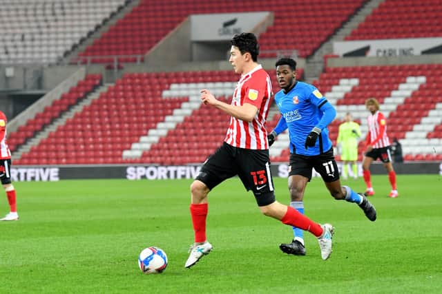 Luke O'Nien in action for Sunderland