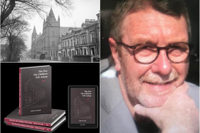 John Taylor and his new book on Victoria Hall.