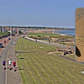 An image from Sunderland City Council's webcam shows the sun shining on the coast of the city today, while Ayla Malia shared photo of sand eels she saw on the beach at Whitburn Bents.
