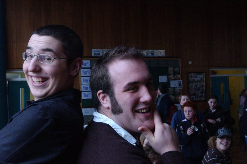 This sponsored head shave helped to raise money for Comic Relief in 2005. Were you there?