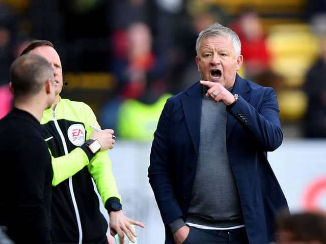 Watford manager Chris Wilder. (Photo by Tom Dulat/Getty Images).