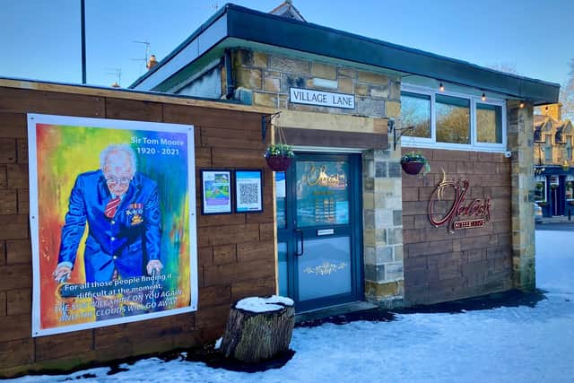 Olivia's Coffee House pays tribute to Captain Sir Tom Moore