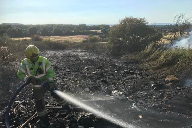 The service has issued a warning to members of the public about responsible behaviour in the dry and hot conditions across the region.