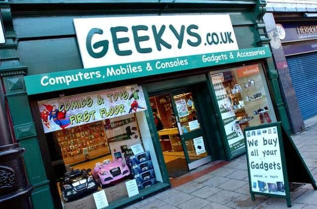 Geekys store in Sunderland.