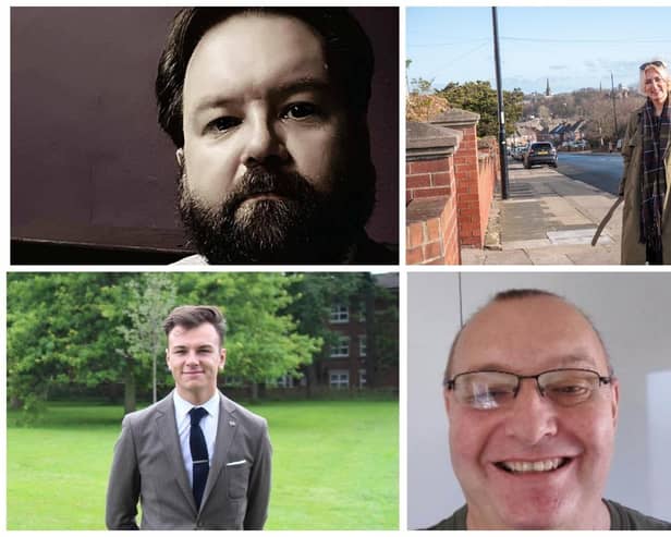 Sunderland City Council Local Election 2024 Candidates St Michael's (clockwise from top left) John Appleton, Jo Cooper, Neil Farrer and Lyall Reed. No image provided for Colin Wilson.