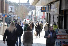 Shoppers back in the streets of Sunderland
