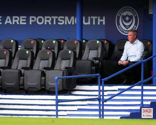 Kenny Jackett, Portsmouth manager.