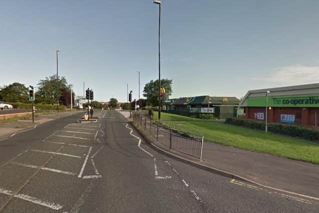 The collision took place near to McDonald's on North Moor Lane. Photo: Google Maps.