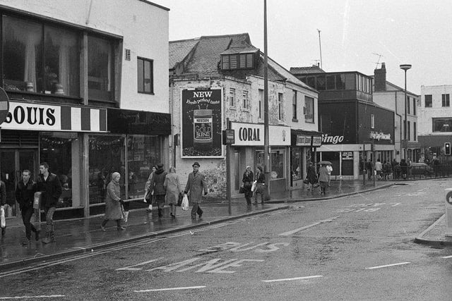 A cuppa and an ice cream float at Louis in Park Lane was once an integral part of Sunderland life before the popular family-run cafe closed its doors . It's pictured here in December 1982. The business first started in Ryhope in 1924 and later opened in Crowtree Road in Sunderland city centre before moving premises to Park Lane in 1975 where it traded until 2018.